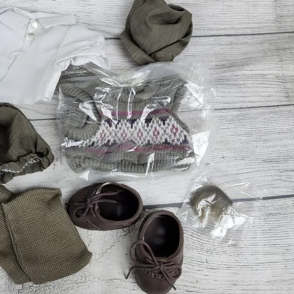 Vintage THT 1993 Bear Outfit Grandpa Professor Gentleman Tender Heart Treasures - Picture 6 of 7